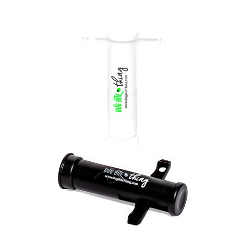 Bug Bite Thing Suction Tool, Poison Remover - Bug Bites and Bee/Wasp Stings, Natural Insect Bite Relief- 1 Black/1 White