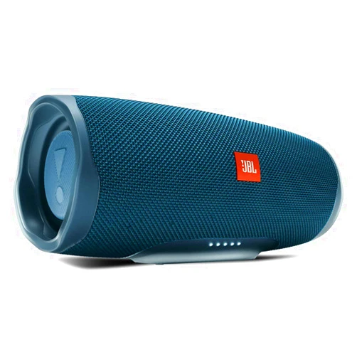 JBL Charge 4 Portable Waterproof Wireless Bluetooth Speaker - Blue (Renewed)