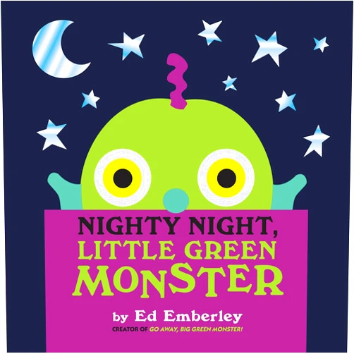 Ed Emberley Nighty Night, Little Green Monster