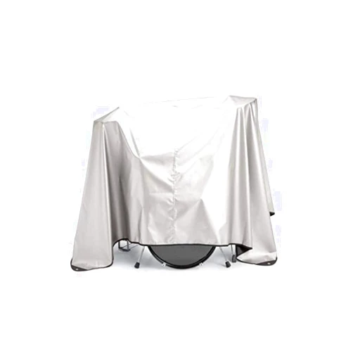 Maloney StageGear Covers Maloney StageGear Drum Set Dust Cover with Weighted Corners - Water Resistant Black Nylon Keeps it Free from Dust, Dirt, & Moisture; Silver Acrylic Coating Protects from Sun ( 80 x 108 inches) 63061