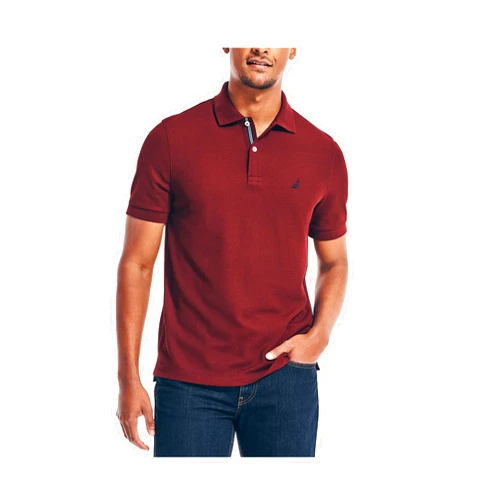 Nautica Men's Solid Deck Shirt