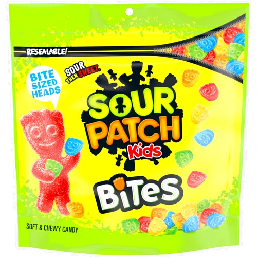 SOUR PATCH KIDS Bites Original Soft & Chewy Candy, 12 oz
