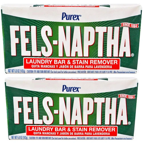 Fels Naptha Laundry Soap Bar - 5.0 oz - 2 pk