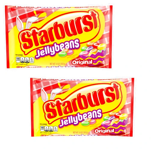 Starburst Jelly Beans – 2-Pack Original Jelly Beans – Sweet Fruit Jelly Candy for Snacking – Delicious Tasting Candy