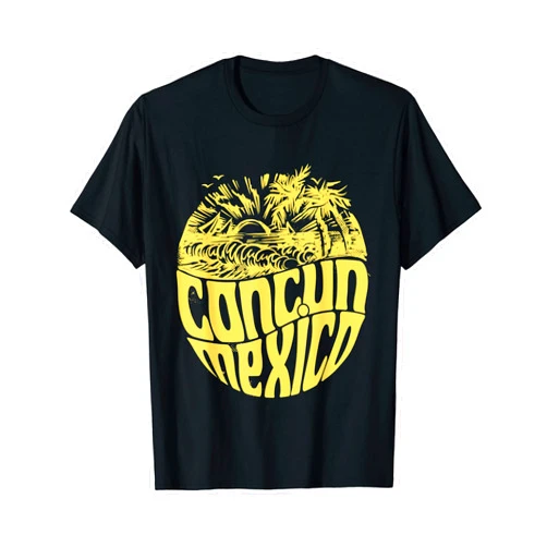 Summer Trip Humor Apparel Collection Cancun Mexico Souvenirs Summer Vacation Trip Gift T-Shirt