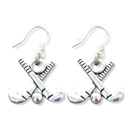 Infinity Collection Field Hockey Earrings, Field Hockey Jewelry, Field Hockey Gifts, Field Hockey Charm Earrings, Gift for Field Hockey Players