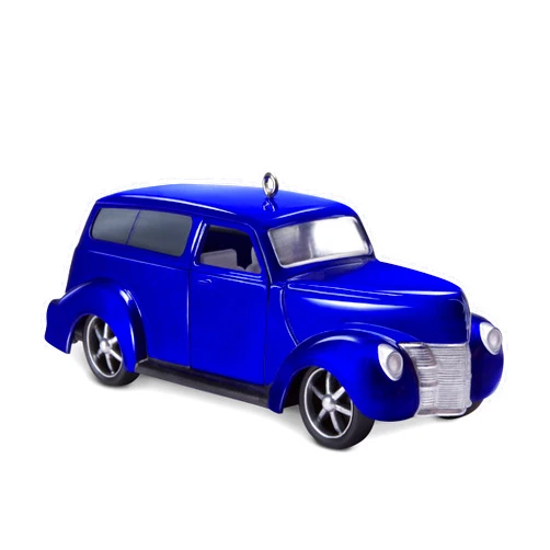 Hallmark Keepsake Christmas Ornament 2018 Year Dated, Car Keepsake Kustoms 1940 Ford, Metal