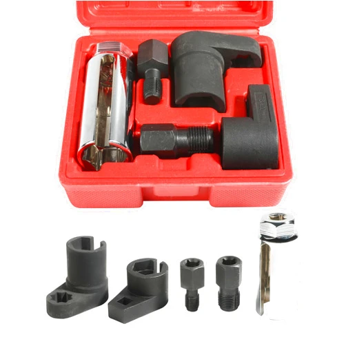 Bylikeho O2 Sensor Socket,Automotive Tool Oxygen Sensor Socket Set Wrench Remover Tool and Thread Chaser Set,Car Accessories O2 Oxygen Sensor Socket Set for Removing and Install Oxygen Sensors