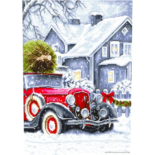 Lucas-S Winter Holidays Counted Cross-Stitch Kit