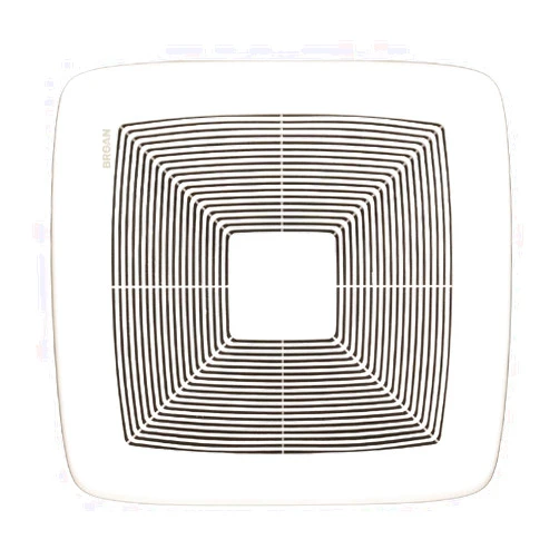 Broan-NuTone Very Quiet Ceiling Bathroom Exhaust Fan, ENERGY STAR Certified, 0.3 Sones, 80 CFM,White