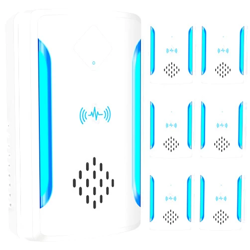 BOZFLY 6 Packs Ultrasonic Pest & Insect Repeller, Upgraded Indoor Ultrasonic Repellent for Mosquitoes, Roaches, Flies, Mouse, Geckos, Spiders, Electronic Plug in Pest Control, 2 Mode Switching - White