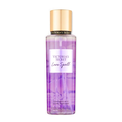 Victoria's Secret Love Spell Mist, Body Spray for Women, Notes of Cherry Blossom and Fresh Peach Fragrance, Love Spell Collection (8.4 oz)