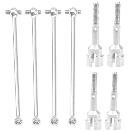 Share Goo ShareGoo 104001 Drive Shaft Dogbones 74.5mm & Stub Wheel Axle Compatible with Wltoys 104001 1/10 RC Car Upgrade Parts