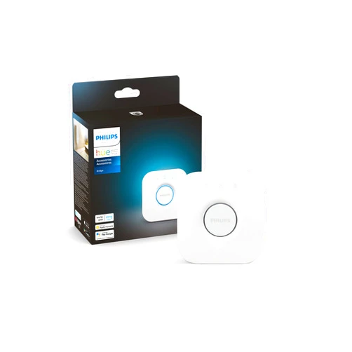 Philips Hue Bridge - Unlock the Full Potential of Hue - Multi-Room and Out-of-Home Control - Create Automations and Zones - Secure, Stable Connection Won't Strain Your Wi-Fi - Works with Voice, Matter