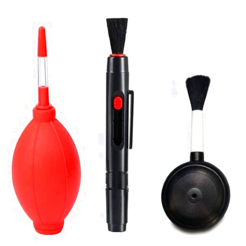 Dearjana Camera Cleaning Kit, Electronics Cleaning Tools & Accessories Include Air Blower Pump, Lens Cleaner Pen and Dust Blower Cleaner with Brush for DSLR VCR DC Camera Lenses Telescope Filters Cleaning