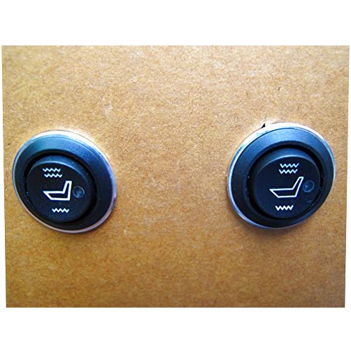 Besond seat Heater Switch,Round hi-Off-lo,2 pcs,for Replace The Damaged