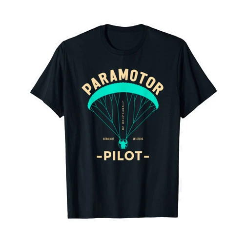 Lightflyer Co. Paramotor Pilot - Powered Paragliding T-Shirt