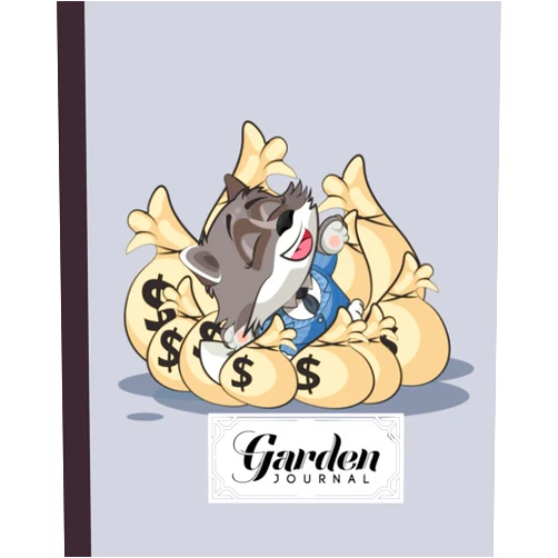Irma Reimann Garden Journal: Premium Wolf Cover Garden Journal, A Place To Organize, Plan, Record, and Dream About Your Vegetable Garden, 120 Pages, Size 8