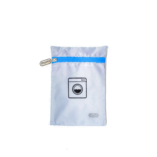 mumi Travel Laundry Bag, Moisture and Smell-Proof, Wash Bags Separate Laundry from Clean Clothes, with Folding Hanger and Outer Bag