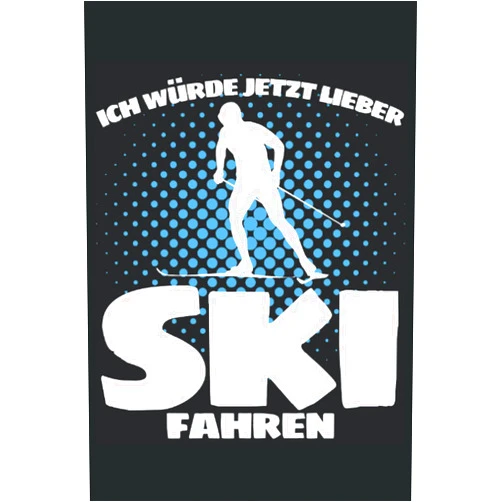 German Edition by Lustige Sprüche und witzige Geschenkideen (Author) Ich Würde Jetzt Lieber Ski Fahren!: Notizbuch A5, 120 Seiten, LINIERT - Lustiges Ski Spruch Motiv für Alle Skifahrer und Skifahrerinnen! Super als ... und Skifahrer Geschenkidee! (German Edition)