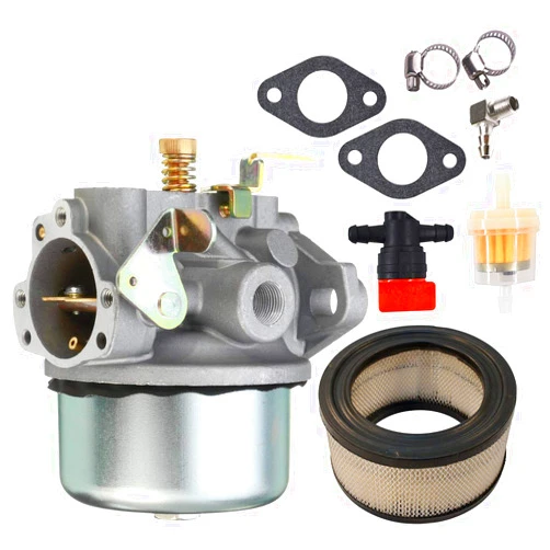 LEIMO KPARTS Carburetor Carb for Kohler 8HP K90 K91 K181 K141 K160 K161 Motor Engine 46 853 01-S/46 053 03-S with Gasket 231847-S Engine Air Filter