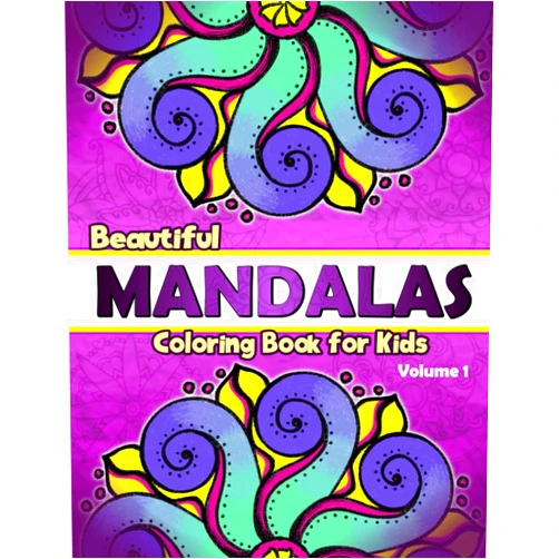 Pamela Joy,JOYFUL Brain Training Beautiful Mandalas Coloring Book for Kids: 50 Easy and Relaxing Patterns for Beginners