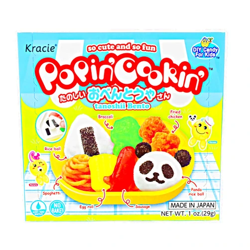 Popin' Cookin' Kracie Popin' Cookin' DIY Candy Bento Kit, No Bake, 1 Ounce (Pack Of 1)