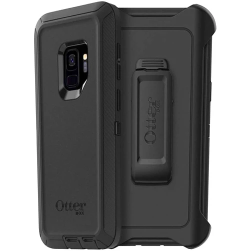 OtterBox Defender Series Case for Samsung Galaxy S9 (not S9+ or Note 9) - Non Retail Packaging -Black