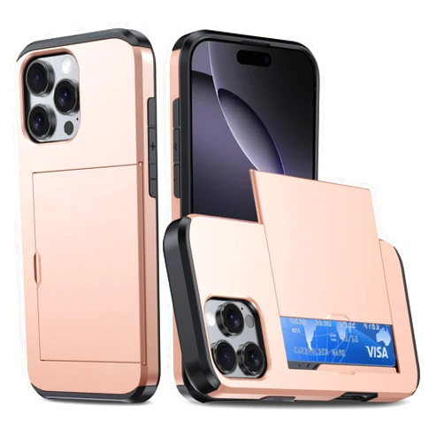 ATRAING Compatible with iPhone 16 Pro Wallet Case with Card Holder, Dual Functions Wallet Case and Card Holder with Hidden Card Slot Shockproof&Anti-Yellowing, Wallet Case 6.3 Inch for Women Men