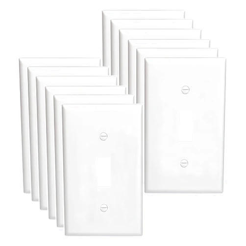Snnalosses Light Switch Cover Plate,Toggle Light Switch Wall Plate,Toggle Wall Plate Cover,Standard Size 1-Gang 4.50