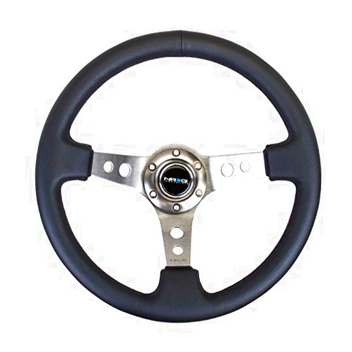 NRG Innovations NRG-RST-006GM Reinforced Steering Wheel - 350mm Sport Steering Wheel (3