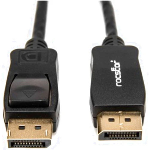 Rocstor Premium 6ft / 2m DisplayPort 1.2 Cable M/M - DisplayPort 4k - DisplayPort Male Digital Compatible with Audi