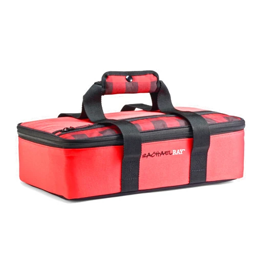 Rachael Ray Lasagna Lugger, Thermal Insulated Casserole Carrier for Hot or Cold Food, Lugger Tote for Potluck, Parties, Picnic, and Cookouts, Fits 9