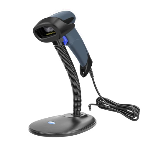 NETUM 2D Barcode Scanner with Stand USB 2.0 Wired QR Code Imager Automatic Barcode Reader Handhold Scanner Gun with USB Cable for Laptops, Computers, Cashier, POS -M5S