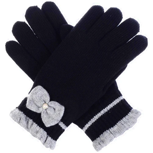 Accessory Necessary LL Womens Warm Winter Knit Fashion Gloves, Fleece Lined - Many Styles