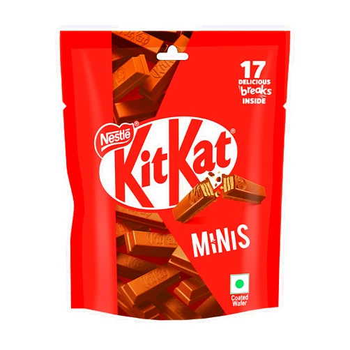 Kit Kat Nestle KitKat 2 Finger Wafer Bar, Share Bag (7 Packs Insidex18g Tablet), 126 g