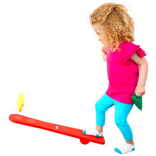LEARNING ADVANTAGE edxeducation Joey Jump | Activity for Kids Physical Play | Stomp and Catch Board | Learn to Catch | Build Coordination