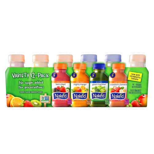 Europe Standard Naked Juice Variety Pack (10 oz., 12 ct.)