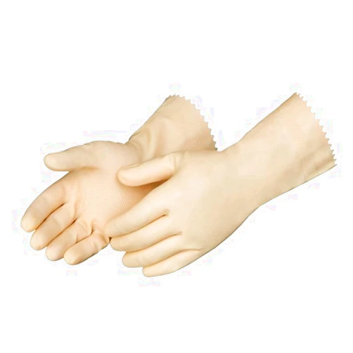 Liberty Glove & Safety 2880SL Latex Liquid Proof Unsupported Canner Glove, Chemical Resistant, 18 mil Thickness, 12-inch Length, Small, Natural