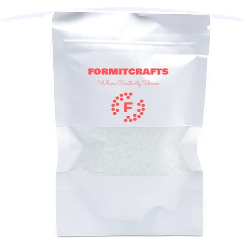 Formit Crafts Thermoplastic Beads Pellets Mold-Able Pellets Polymorph 25 Grams for Teeth(Made in Spain)