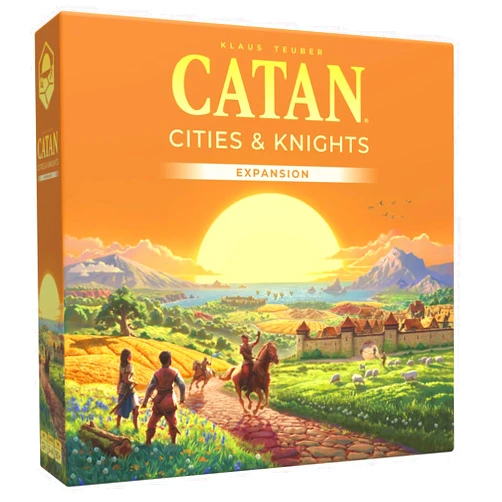CATAN Cities & Knights Board Game Expansion (6th Edition) Enhance Gameplay with New Challenges! Strategy Game for Kids & Adults, Ages 12+, 3-4 Players, 90 Minute Playtime, Made by Catan Studio