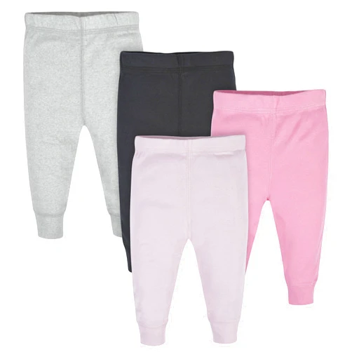 Gerber Baby Girls' Multi-Pack Active Pants Set