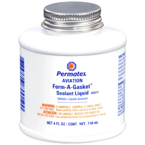 Permatex 80019-12PK Aviation Form-A-Gasket No. 3 Sealant, 4 oz. (Pack of 12)