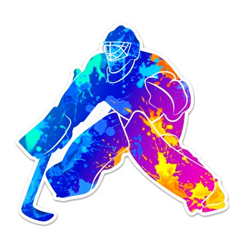 GT Graphics Express Ice Hockey Goalie - 3