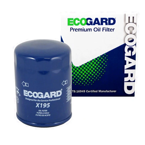 ECOGARD X195 Premium Spin-On Engine Oil Filter for Conventional Oil Fits Ford Ranger 3.0L 1991-2008, Taurus 3.0L 1986-2007, F-150 4.2L 1997-2008, F-150 4.6L 2004-2007, Mustang 3.8L 1994-2004
