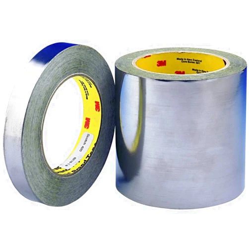 3M Lead Foil Tape 420, Dark Silver, 1 in x 36 yd, 6.8 mil