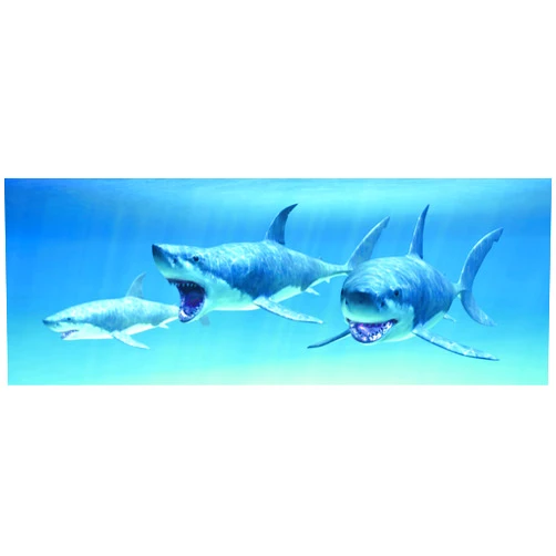 Gift Trenz 3-D Motion Sharks Bookmark with 6