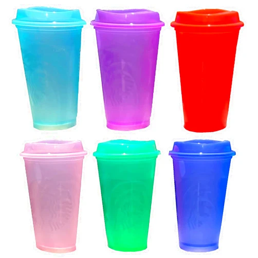 Starbucks Summer 2021 Limited Edition Reusable Hot Cups - Pack of 6