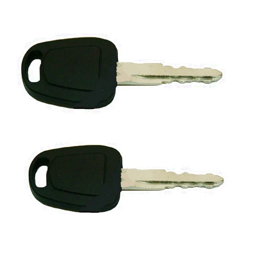 Stevens Lake Parts Set of 2 New Key(s) Fits Daewoo, Doosan E80 Models Interchangeable with ELI80-0128, F900, F900-4, F900-4, K1009605, K1009605B