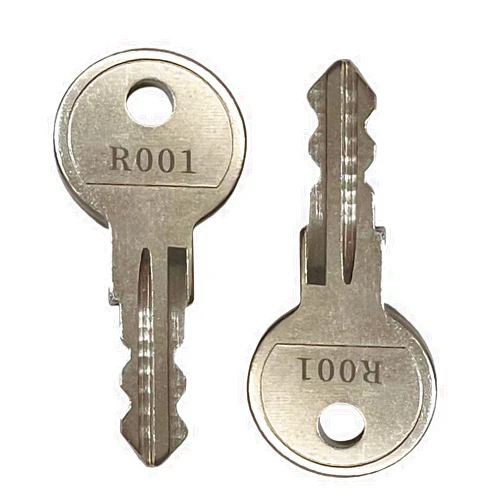 KeyPower 2 Keys (R001) for Southco Truck Rv Camper Trailer Baggage Compartment Door/Cap/Topper Lock (R001 (2))